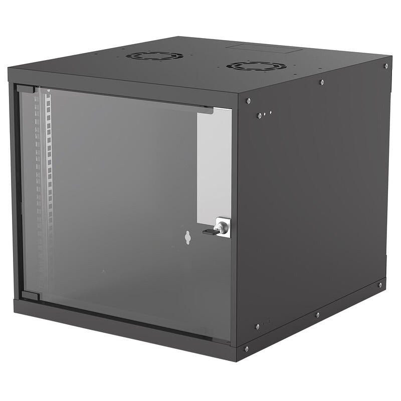 Intellinet 714808 Armario Rack 9u Bastidor De Pared Negro