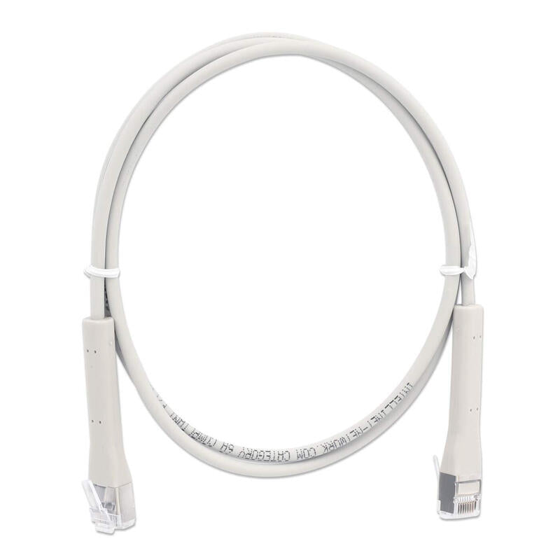 Intellinet Cable De Red Flexi Cat6a F/Ftp 0.5m 10g Cobre Gris