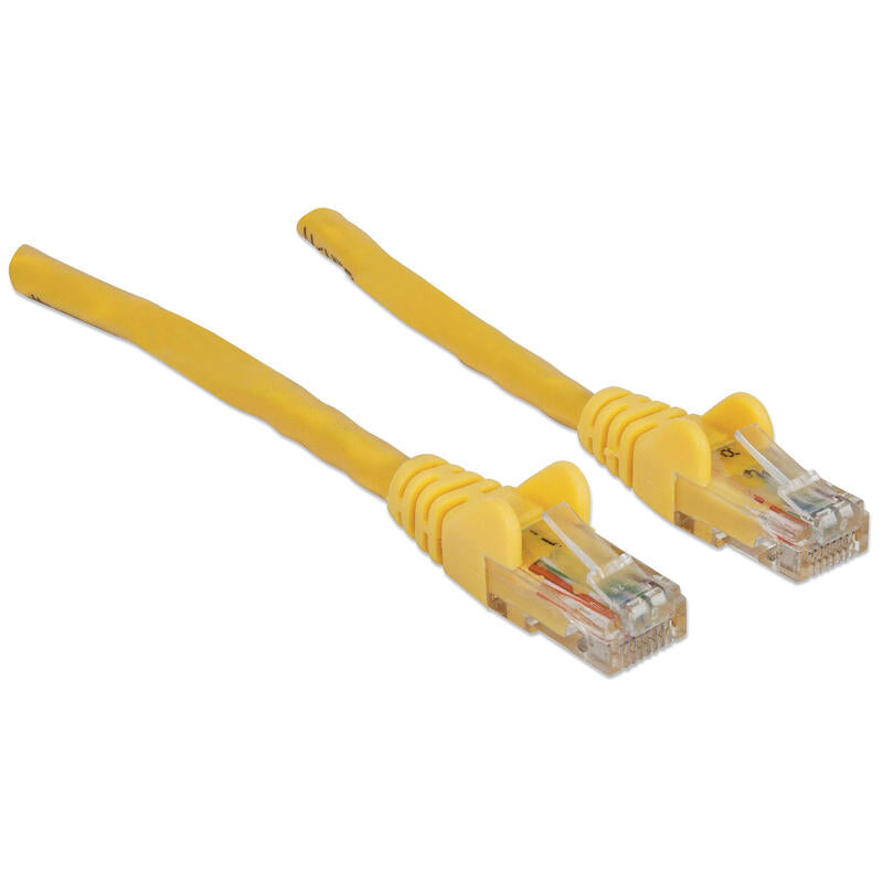 Intellinet Cable De Red Rj45 U Utp Cat6 1.00m Hebelschutz Amarillo
