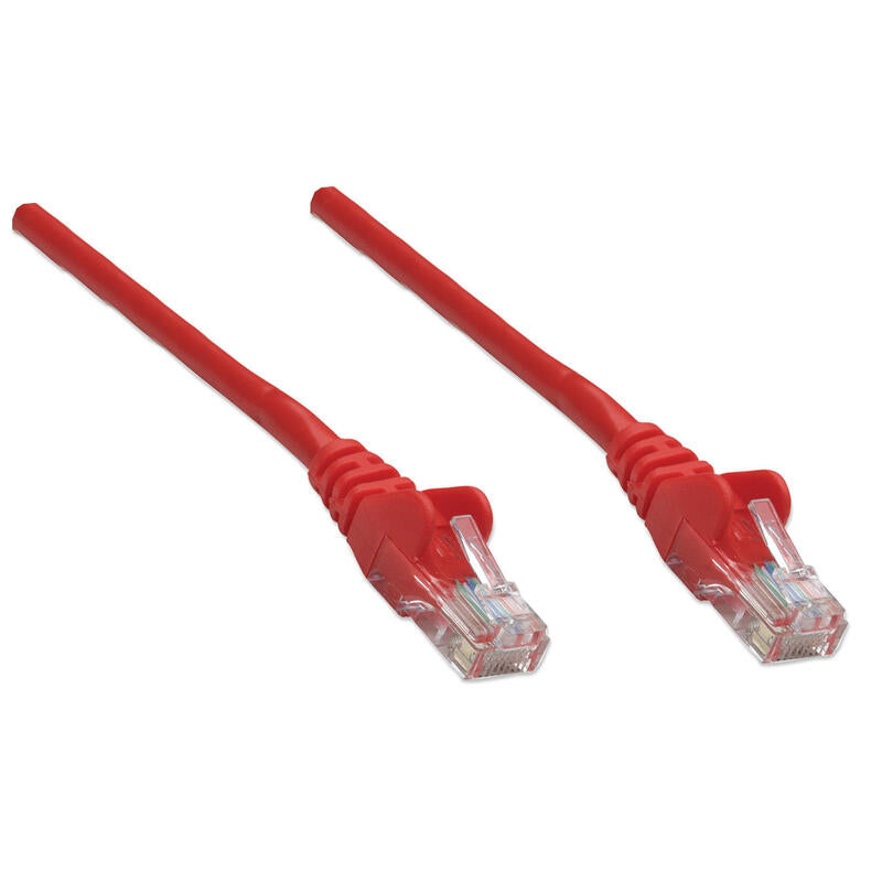 Intellinet Cat5e Utp, 3m Cable De Red Rojo U/Utp (Utp)