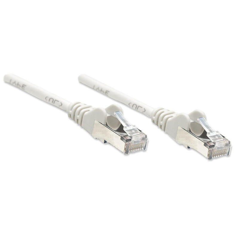 Intellinet Patchkabel Rj45 Sf/Utp Cat5e 20m Hebelschutz Grau