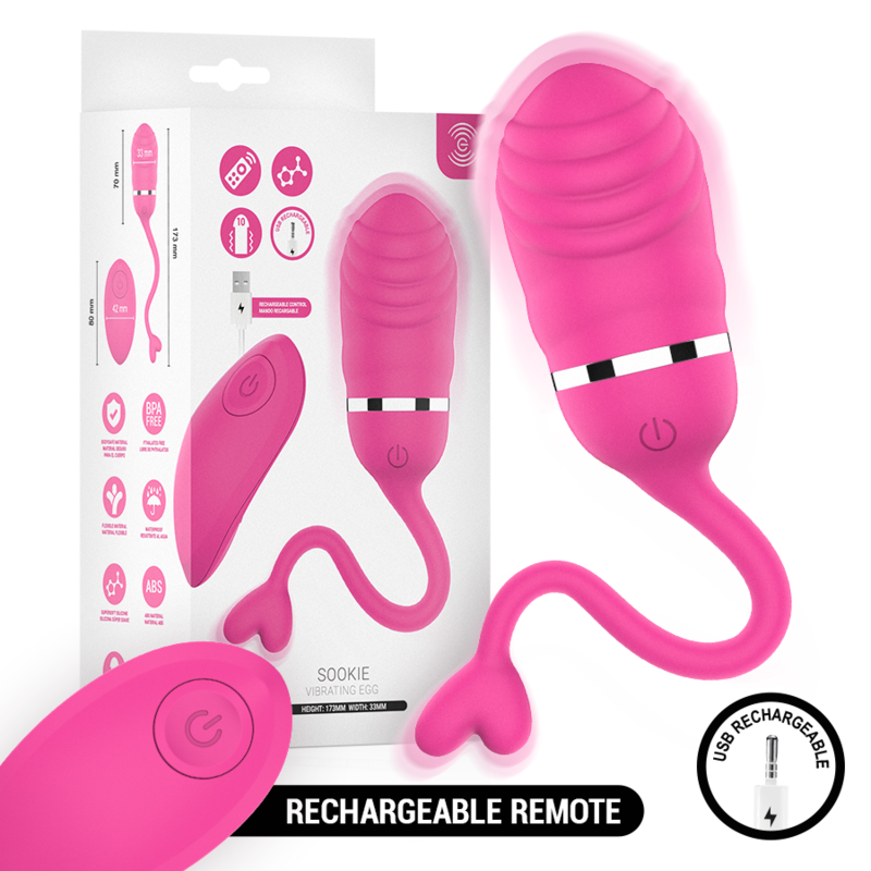 Intense - Sookie Huevo Vibrador Con Control Remoto Rosa