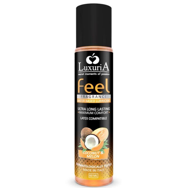 Intimateline - Luxuria Feel Lubricante Base Agua Coco Y Melon 60 Ml