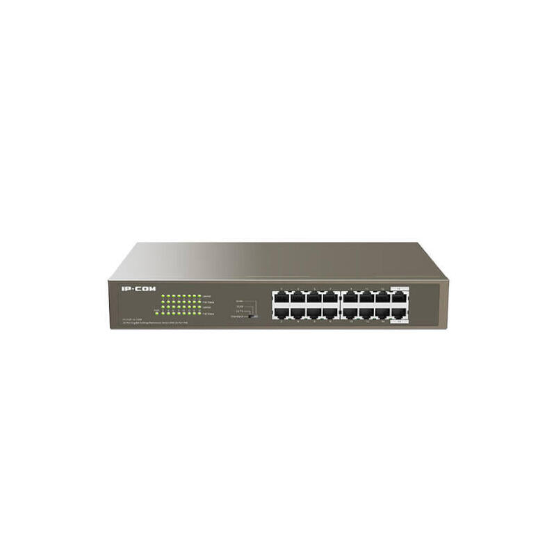 Ip Com Switch 16p Gigabit G1116p Poe Ip-Com G1116p-16-150w
