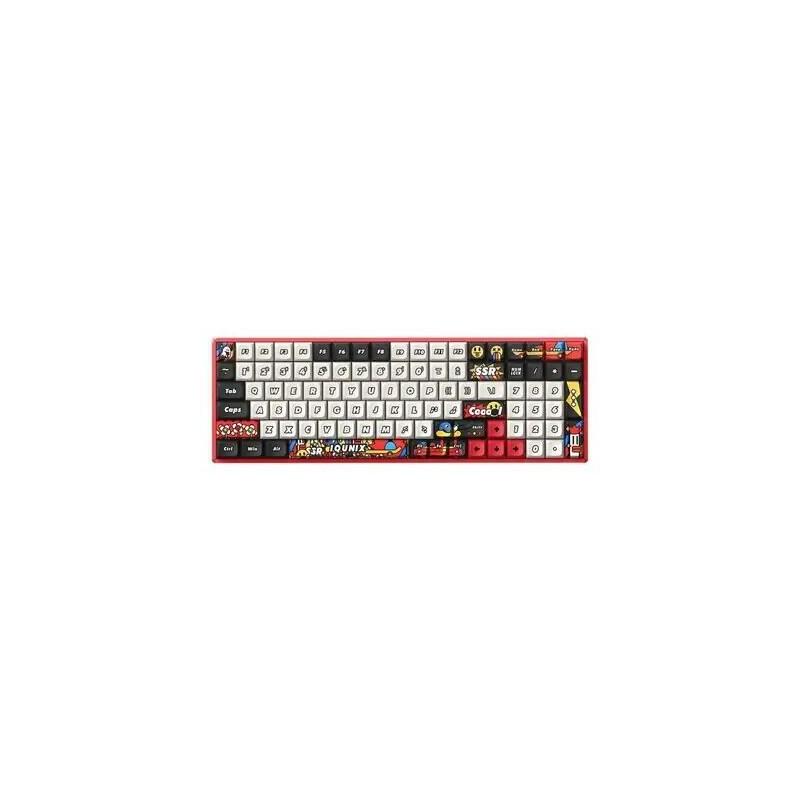Iqunix F97 Graffiti Blaze Wireless Gaming Keyboard, Rgb - Moonstone Turbo Switches