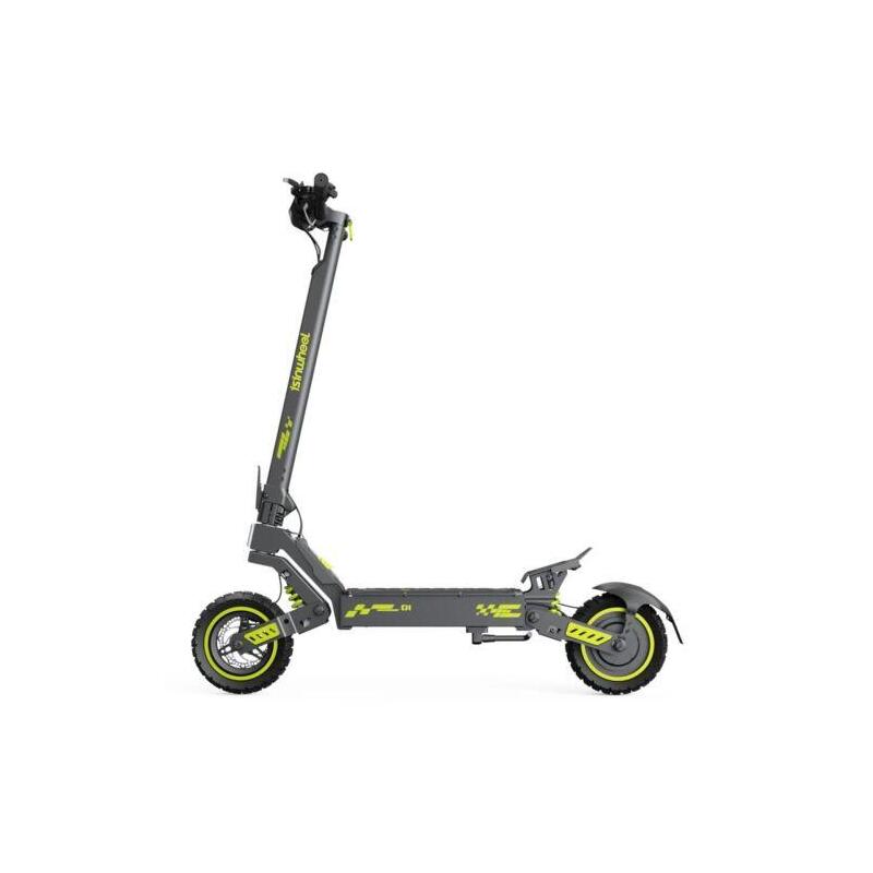 Isinwheel D1 Premium Electric Scooter 48v, 10ah, 1200w, 50km Range, Black Eu