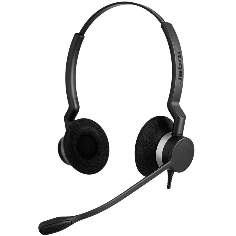 Jabra Biz 2300 Qd Siemens Duo Auriculares Diadema Negro
