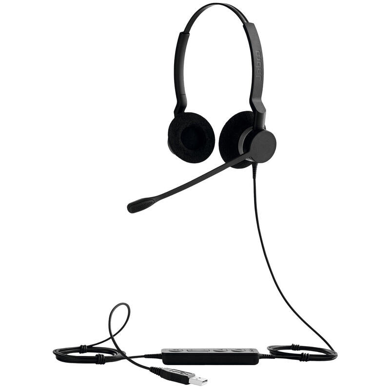 Jabra Biz 2300 Usb Uc Duoauricularen Orejacableadousb