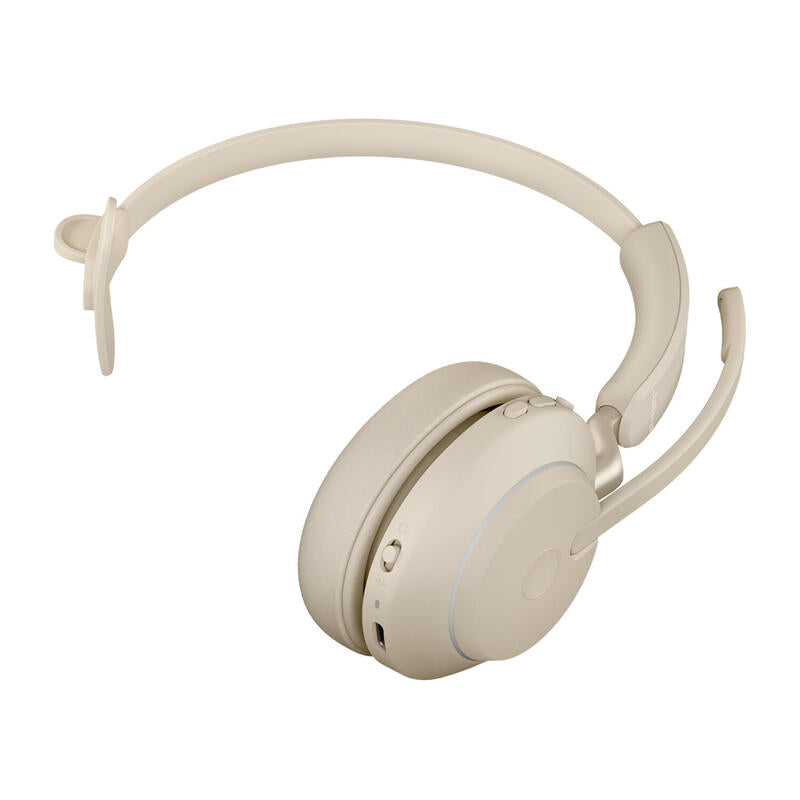 Jabra Evolve2 65, Ms Stereo Auriculares Diadema Beige