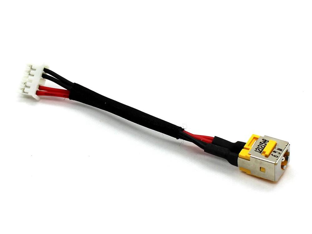 Conector Dc Jack Con Cable Para Portátil Acer Aspire 5220 5220G 5520 5520G (5 Orificios)