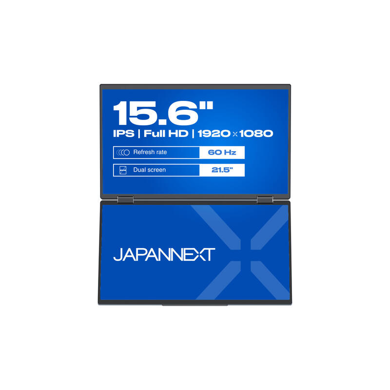 Japannext 39,6cm Jn-Dmd-Ips156f Dual-Monitor M-Touch Fhd