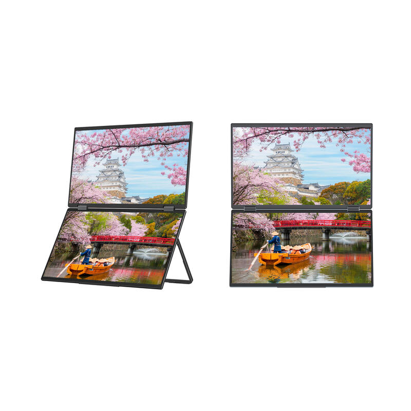 Japannext 39,6cm Jn-Dmd-Ips156f Dual-Monitor M-Touch Fhd