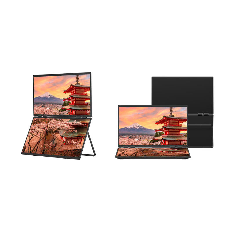 Japannext 60,5cm Jn-Dmd-Ips238f-C4 Dual-Monitor M-Touch Fhd