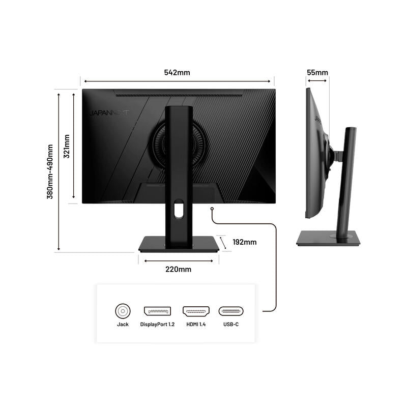 Japannext 60,5cm Jn-Ips238fhdr-C65w-Hsp 16:9 Hdmi Dp Fhd