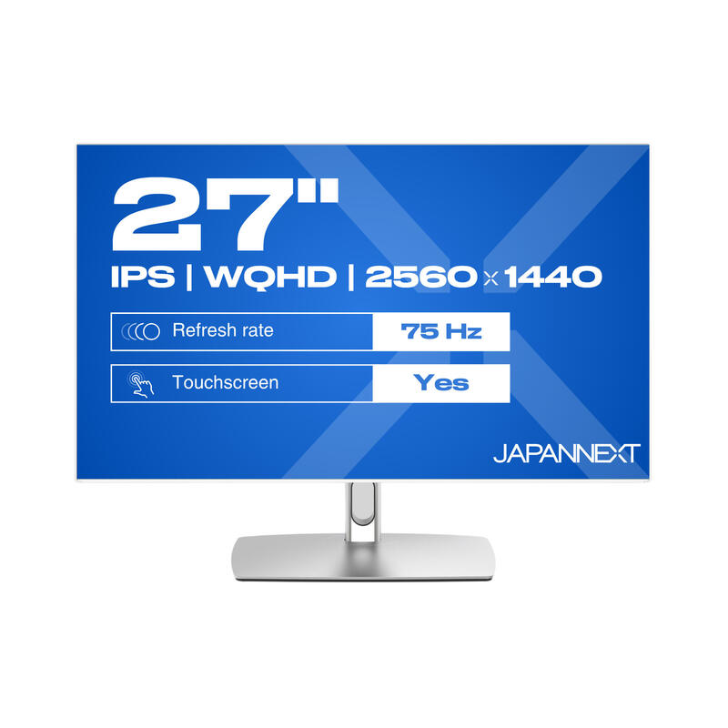 Japannext 68,6cm Jn-Ips27wqhdr-C65w-Fld-T Hdmi Dp Touch Wqhd