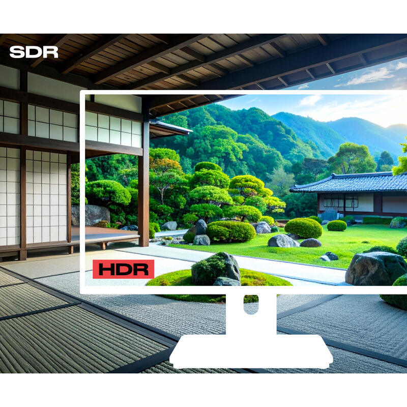 Japannext 68,6cm Jn-Ips27wqhdr-C65w-Fld-T Hdmi Dp Touch Wqhd