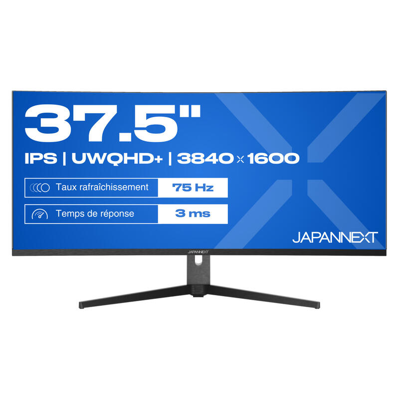 Japannext 95,3cm Jn-Ips375uwqhd+75f-C65w-Hs Curved Uwqhd+