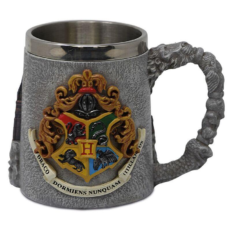 Jarra 3d Hogwarts Harry Potter 350ml