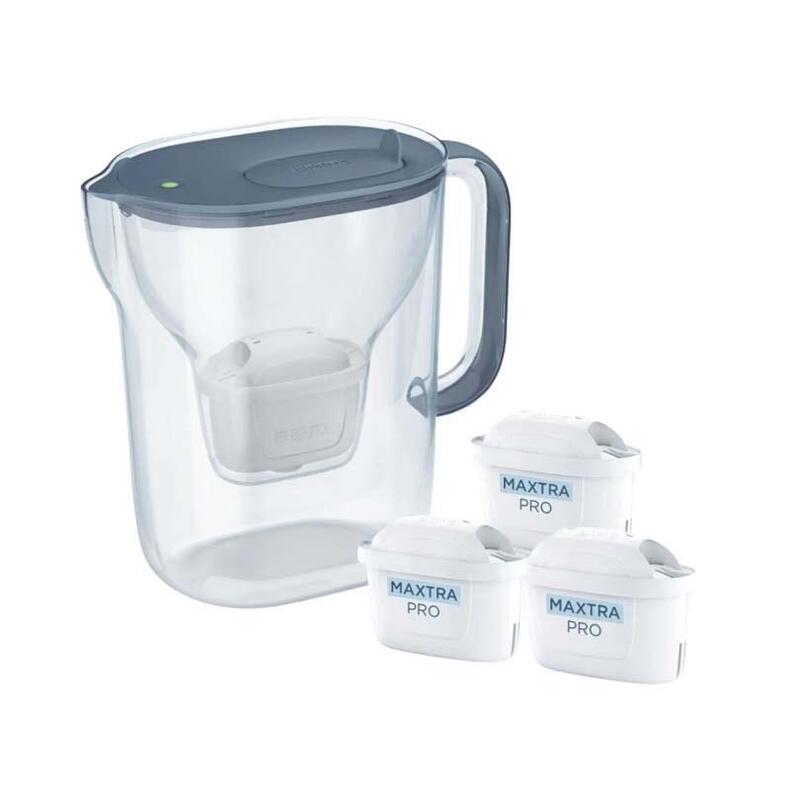 Jarra  Brita Style Essential + 3 Maxtra Pro Pure Performance (Grafito)