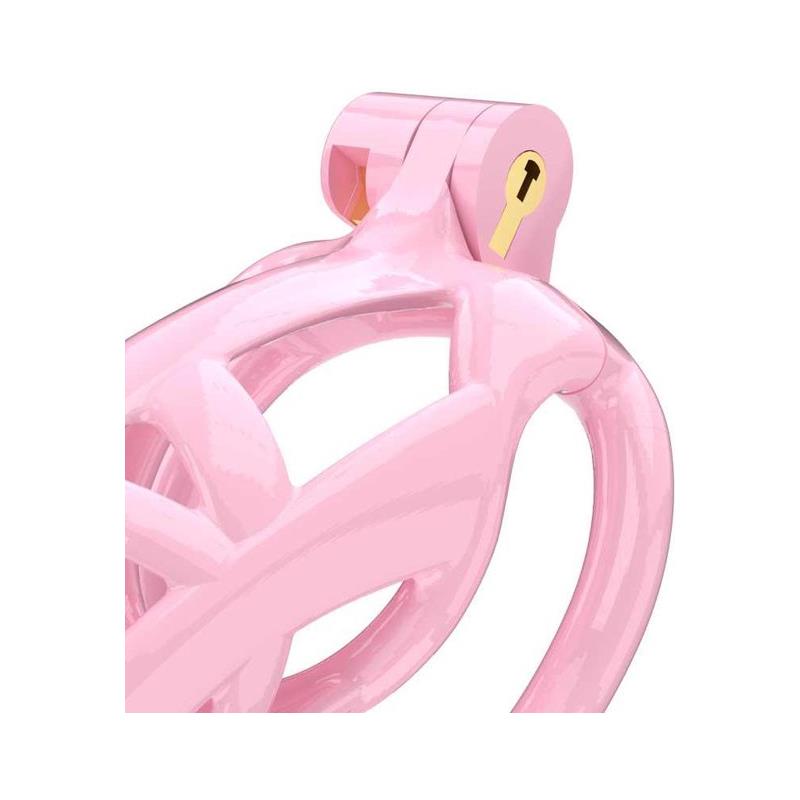 Jaula Para El Pene Pc01 Rosa Talla (Interno):S