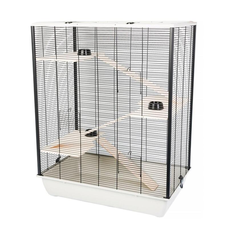 Jaula Para Un Hamster Inter-Zoo Diego + Wood Beige