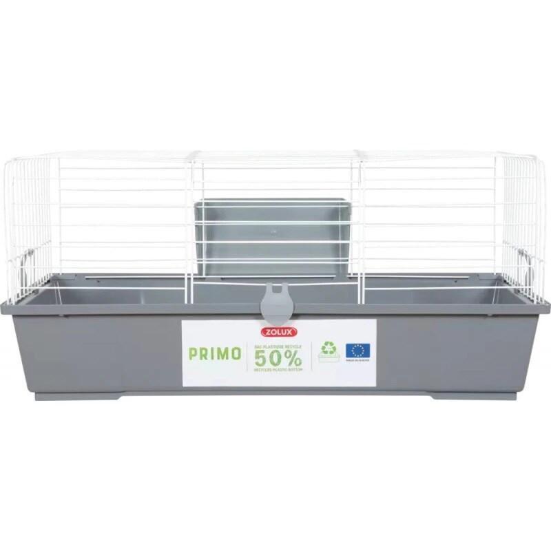 Jaula Zolux Primo 80 Cm, Color Blanco/Gris