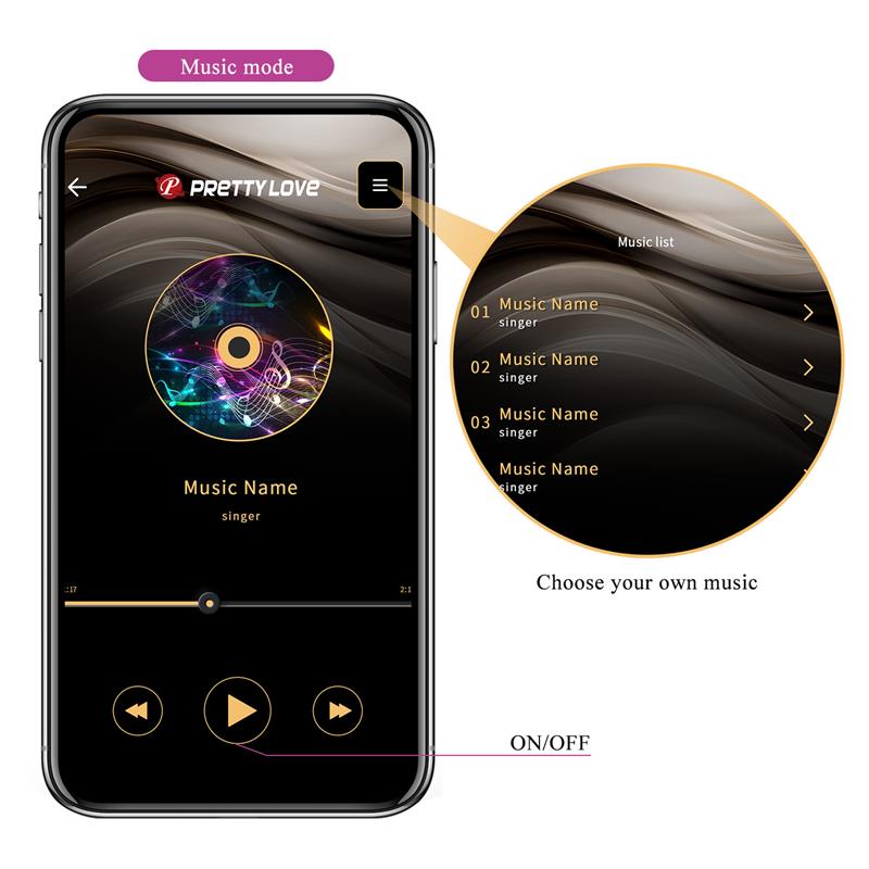 Jayleen Estimulador Con Control App