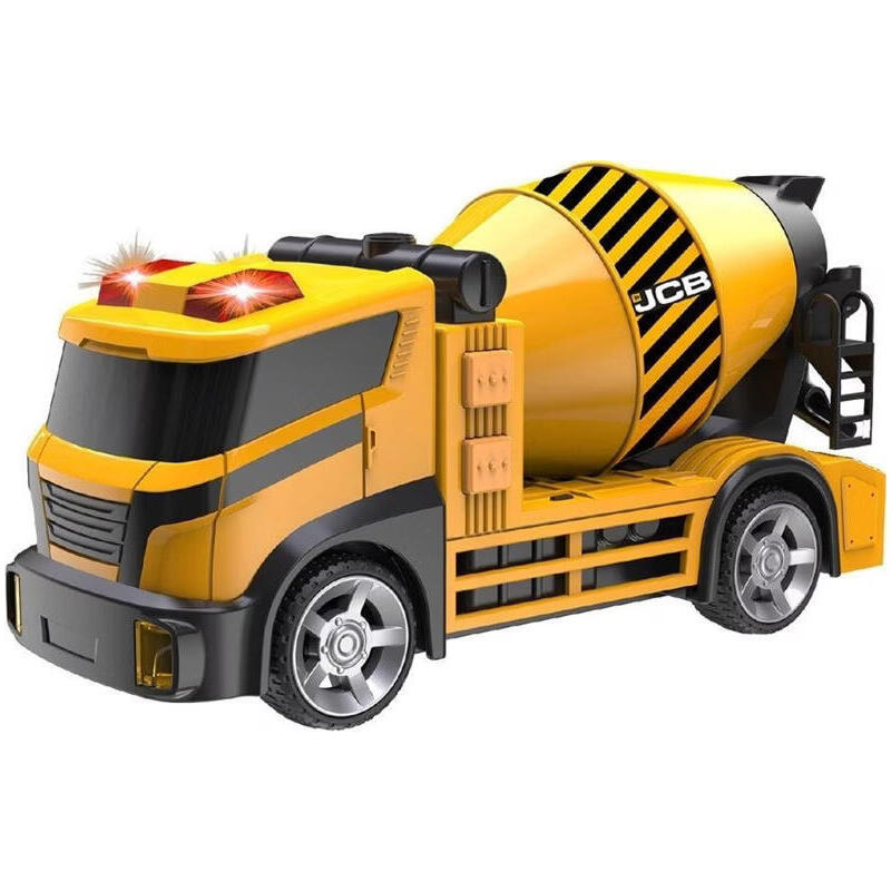 Jcb Cement Mixer Car With Light & Sound, Small