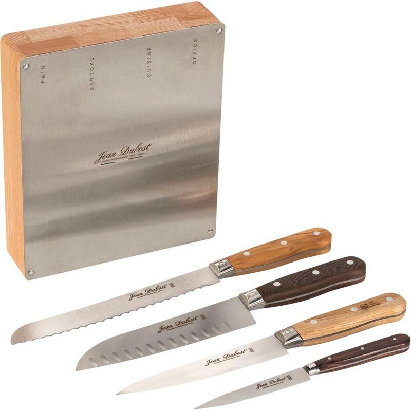Jean Dubost Laguiole Kitchen Knife Set 4 Pcs.