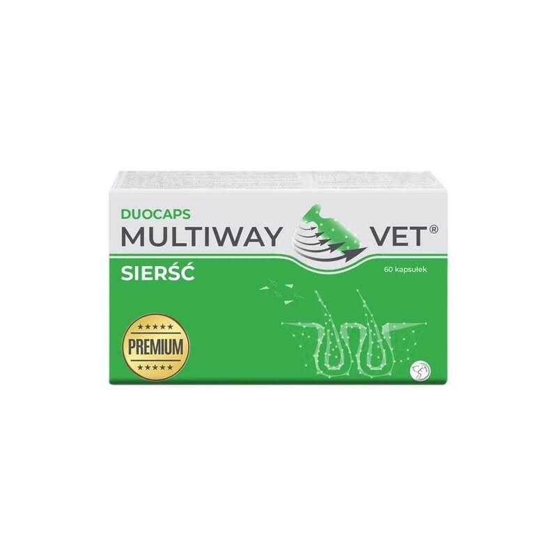 Jm Sante Multiway Vet Duocaps - Cápsulas Twist-Off Para El Pelaje Y La Piel De Perros Y Gatos  60 Uds