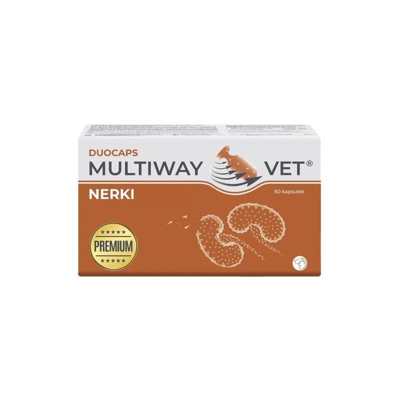 Jm Sante Multiway Vet Duocaps Kidneys - Cápsulas Twist-Off Para Los Riñones De Perros Y Gatos  60 Uds