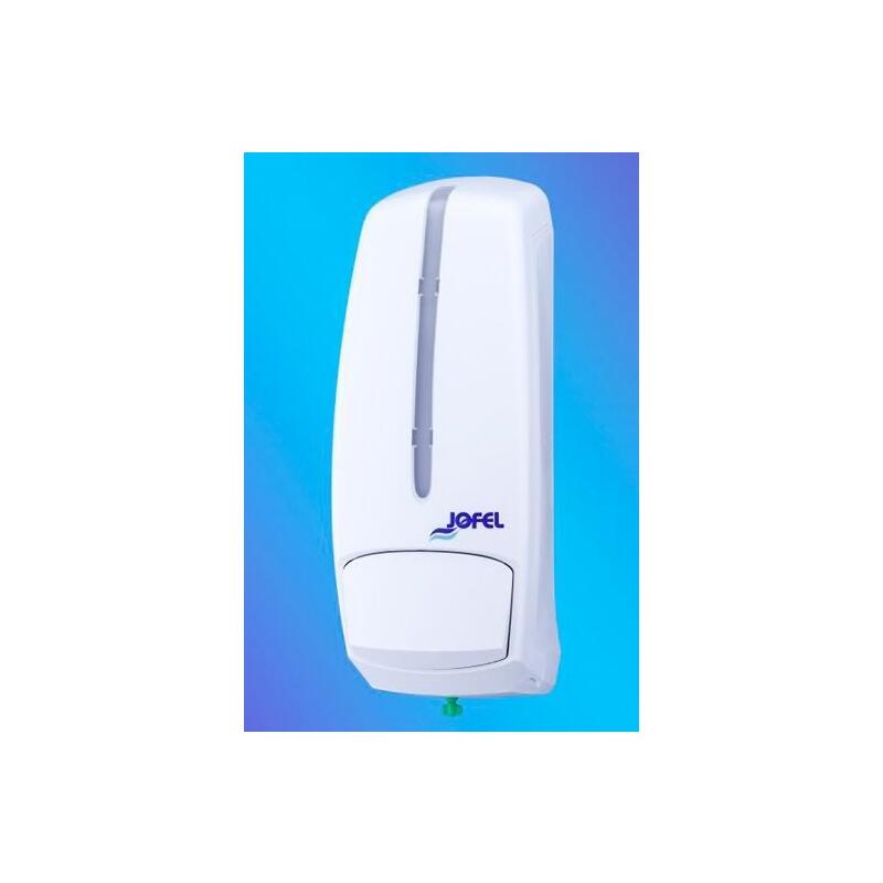 Jofel Dispensador De Jabon / Hidroalcohol Smart Rellenable 1l Abs Blanco