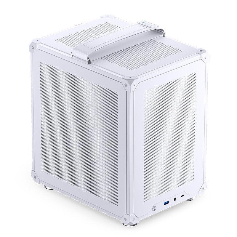 Jonsbo C6 Pc Carcasa, Mini-Tower, Itx, Con Tragegriff - Blanco