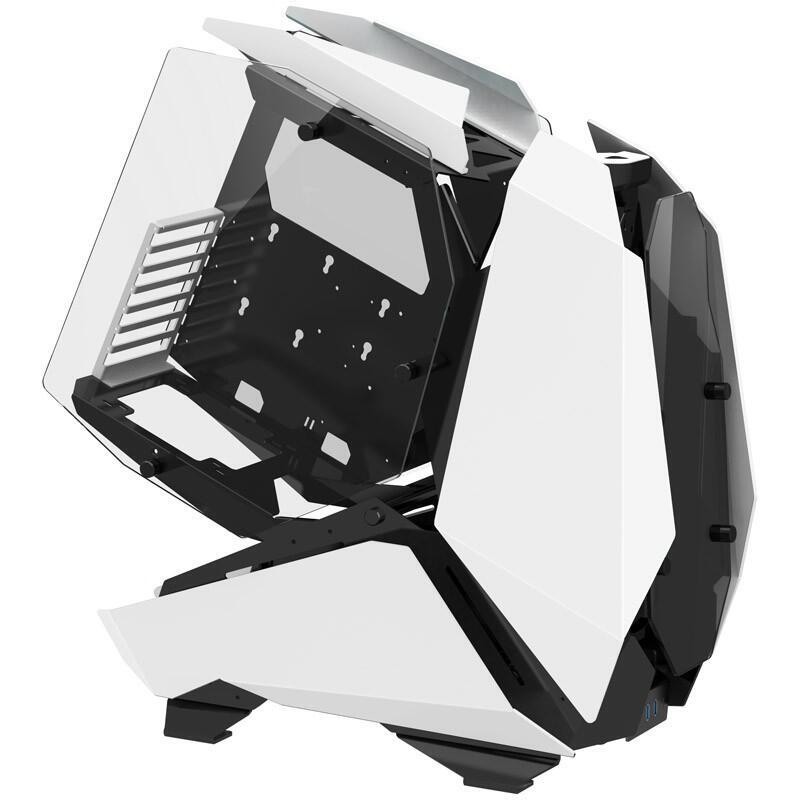 Jonsbo Mod5 Big-Tower Showcase, Tempered Glass - Blanco