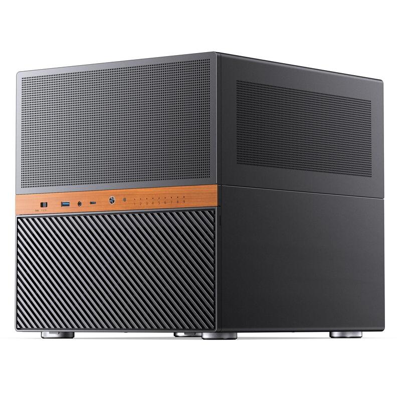 Jonsbo N6 Nas-Carcasa, Cube-Carcasa, Matx, Acero Mesh - Negro