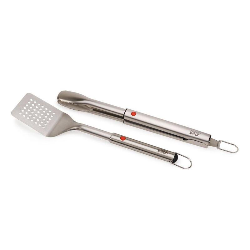 Joseph Joseph Grillout 2-Pcs.Ssl Bbq Turner & Tongs Set