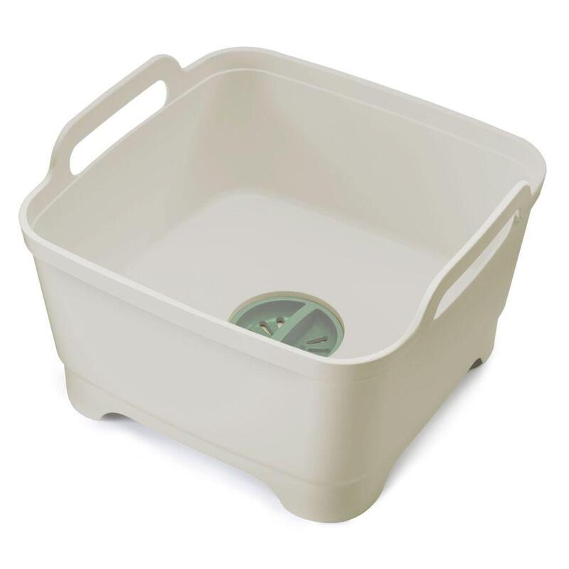 Joseph Joseph Wash&Drain Stone Green Washing Up Bowl