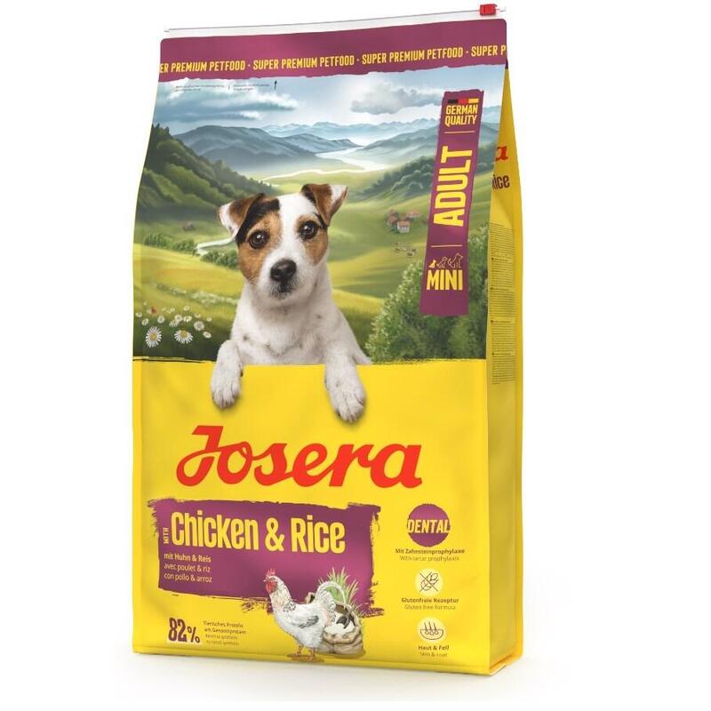Josera Adult Mini Chicken & Rice - Alimento Seco Para Perros - 900g