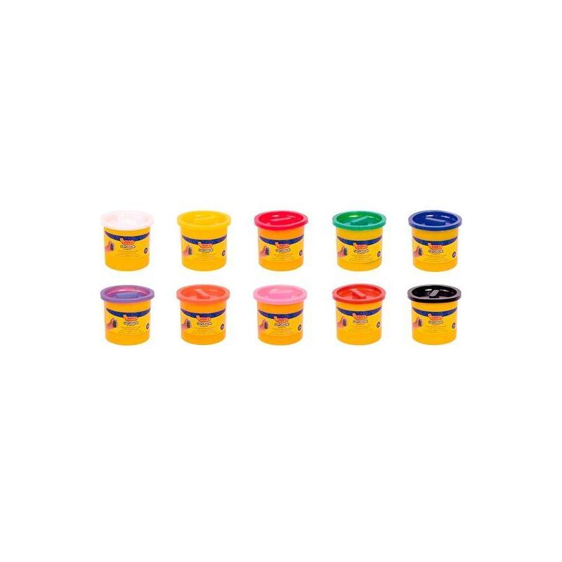 Jovi Estuche 5 Botes Plastilina Soft Dough Blandiver 110gr Violeta