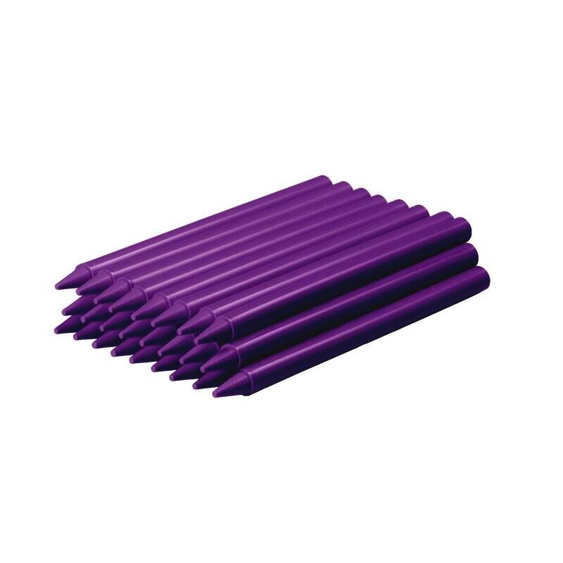 Jovi Plasticolor Estuche De 25 Ceras Plasticas - Resistentes - No Manchan - Agradable De Rayar - Acabado Brillante -