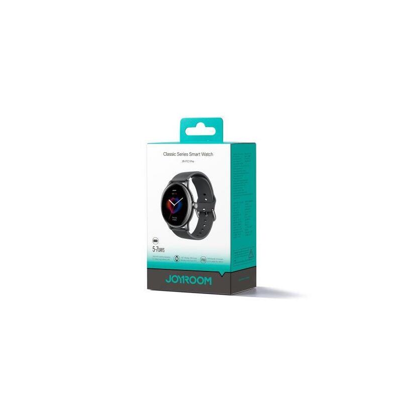 Joyroom Smartwatch Classic Series With Call Answering Function, Ip68, Dark Gray (Jr-Fc1)
