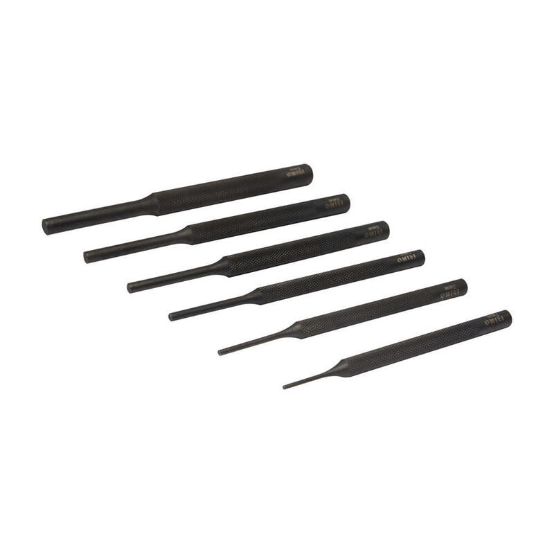 Juego 6 Botadores Cilíndricos (2,3,4,5,6,8mm), Largos 517-91-4 Irimo