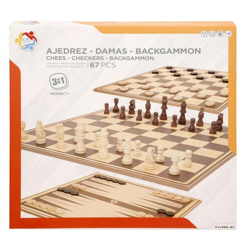 Juego Ajedrez & Backgammon