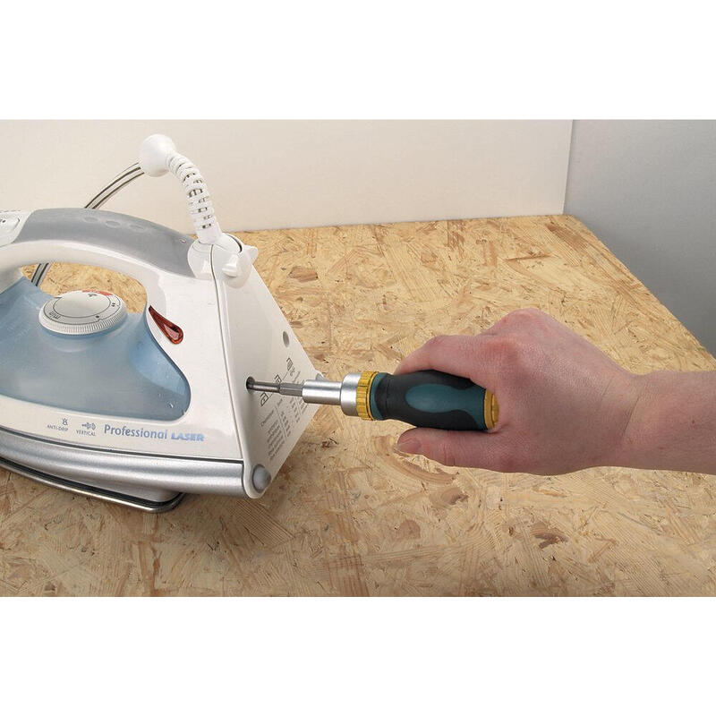 Juego Atornillador Manual 6 Piezas Con 5puntas 1237000 Wolfcraft