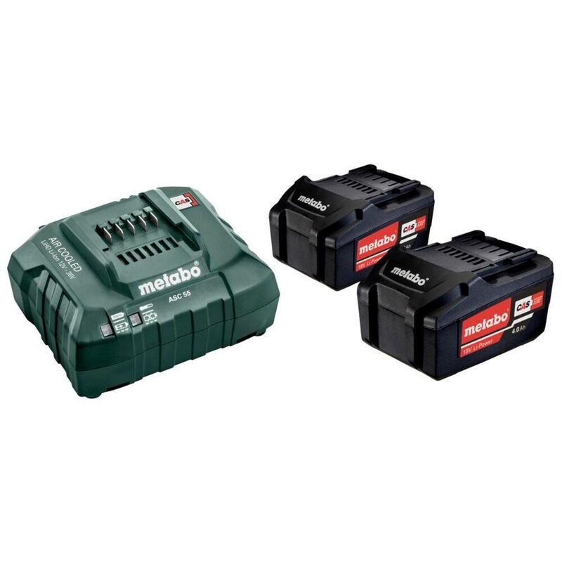 Juego Básico Metabo 2x 4,0ah