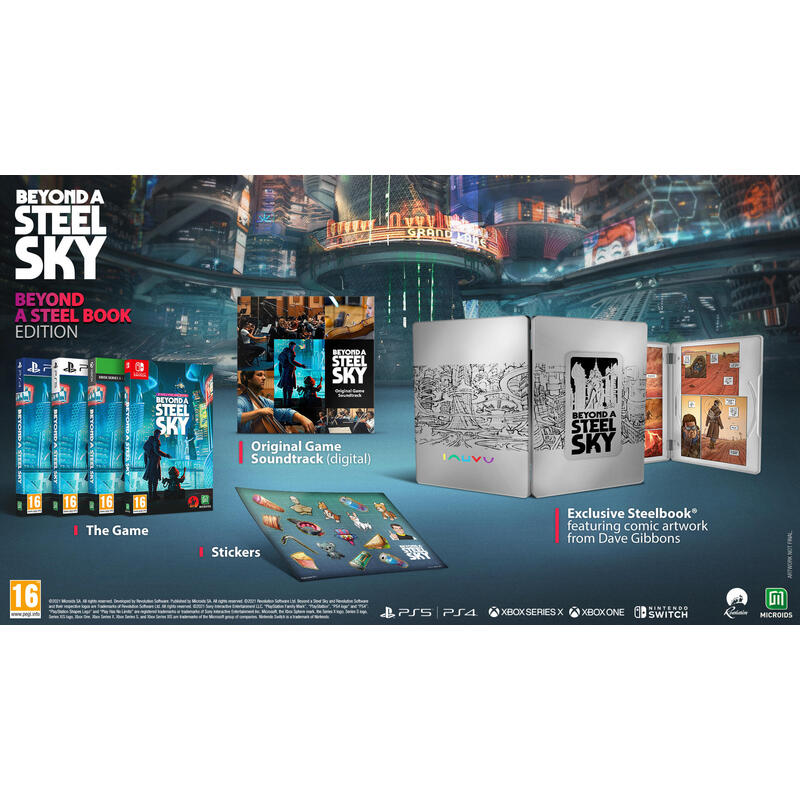Juego Beyond A Steel Sky - Steel Book Edition Playstation 4