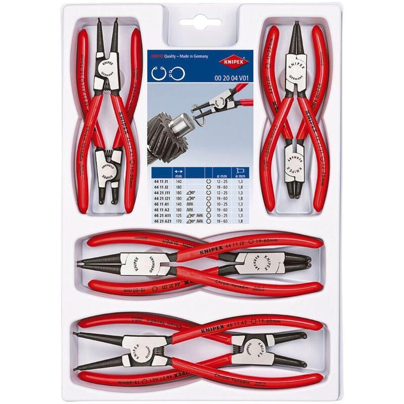 Juego De Alicates Para Arandelas De Precisión Knipex
