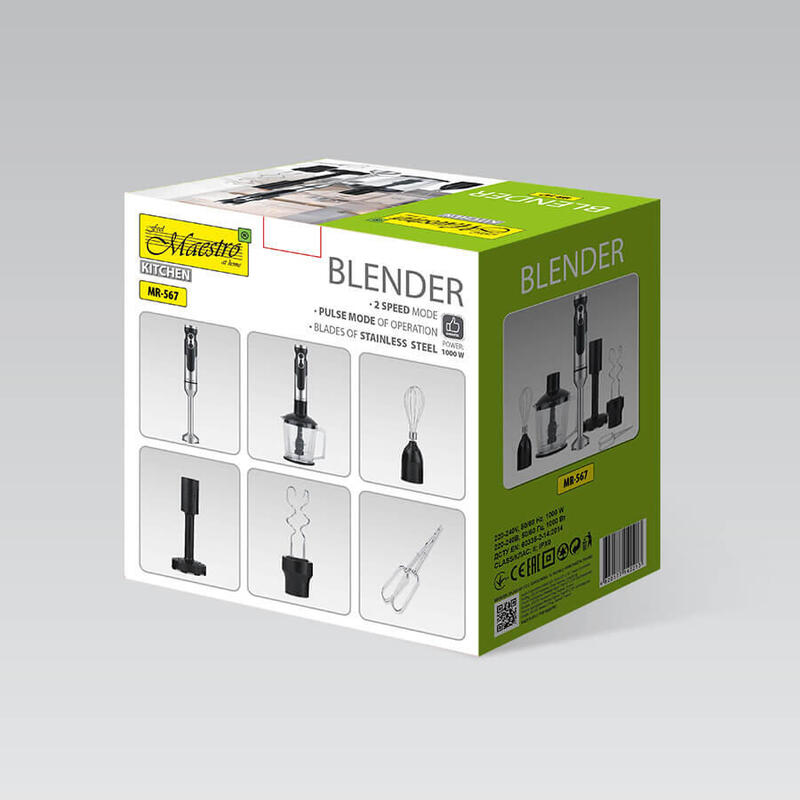 Juego De Batidora Maestro Mr-567