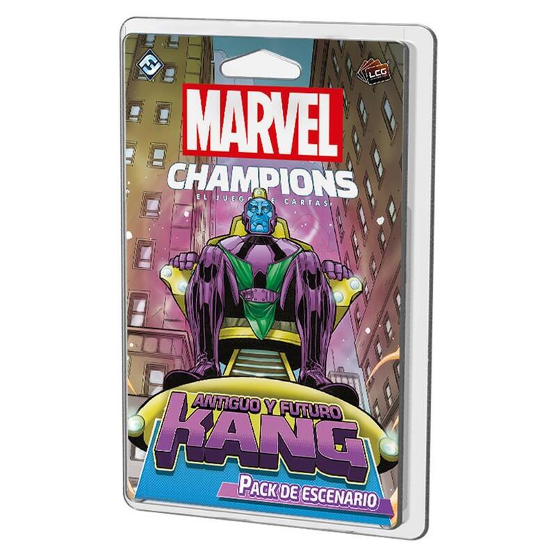 Juego De Cartas Marvel Champions: Antiguo Y Futuro Kang 73 Cartas Pegi 14