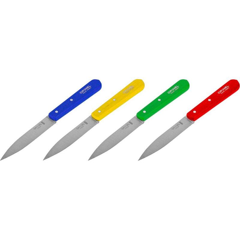 Juego De Cuchillos De Cocina Opinel No. 112 4 Uds. De Colores
